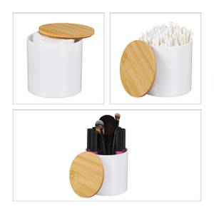 Distributeur Coton Démaquillant Set 3 - Distributeur, porte savon