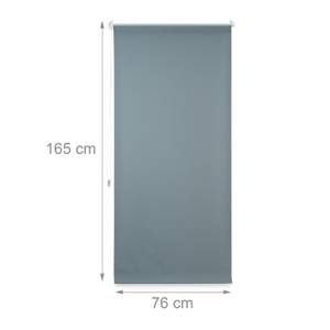 Store enrouleur occultant gris 80 x 165 cm