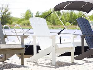 Chaise de jardin ADIRONDACK Blanc