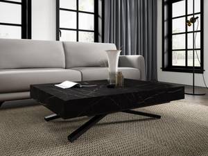 Couchtisch SANNA X CT80 Marmor Schwarz Dekor