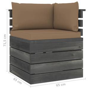 Garten-Lounge-Set (5-teilig) 3005334 Taupe