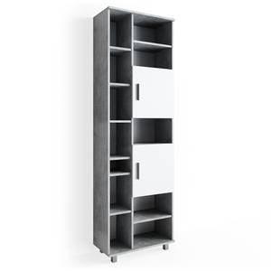 Badschrank Ilias 30832 Beton Dekor - Grau