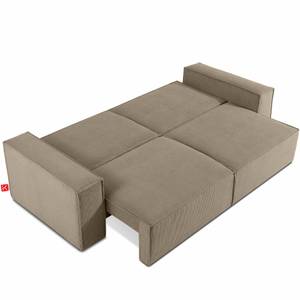 Schlafsofa NAPI mit Kissen Beige