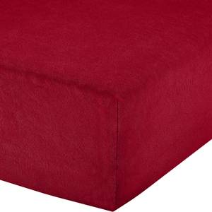 Boxspring-Spannbettlaken 202136 Bordeaux - 90-100 x 190-200 cm