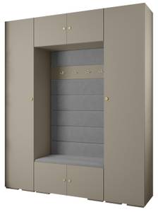 Garderobe Inova 2 Z13 Gold - Grau - Gold