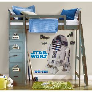 Stickers STAR WARS R2-D2 Matière plastique - Textile - 46 x 91 x 91 cm