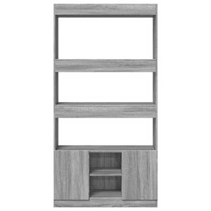 Highboard DE9586 Grau - Holzwerkstoff - 33 x 180 x 92 cm