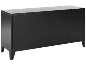 Sideboard CARDIFF Schwarz - Metall - 120 x 60 x 40 cm