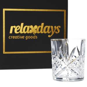 4er Set Whisky Gläser Glas - 8 x 10 x 8 cm