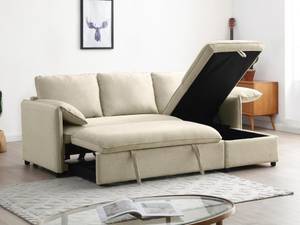 Schlafsofa ALPARETO Beige