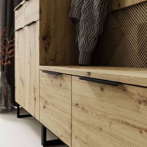 TOP IV Garderobe Braun - Holzwerkstoff - 158 x 115 x 40 cm