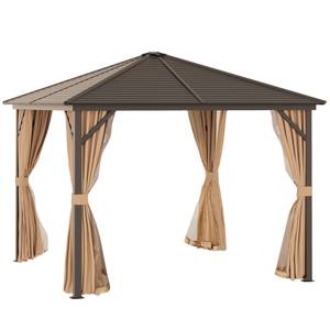 Gartenpavillon 84C-094V01 Metall - 298 x 260 x 298 cm