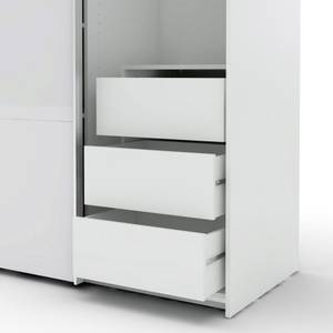 l' armoire Veto A Blanc - En partie en bois massif - 122 x 220 x 62 cm