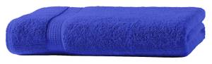 Handtuch blau 50x100 cm Frottee Blau - Textil - 50 x 1 x 100 cm