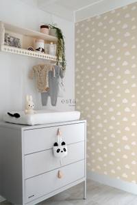 Tapete kleine Wolken 7386 Beige