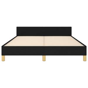 Bettgestell-K-13058 Schwarz - Holzwerkstoff - 146 x 118 x 203 cm