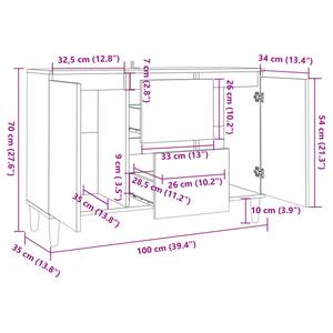 Sideboard 3009581 Weiß