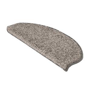 Hochflor Stufenmatte Bali Grau - 24 x 65 cm