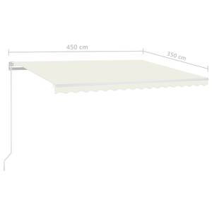 Markise 3006540-1 Creme - 350 x 1 x 450 cm