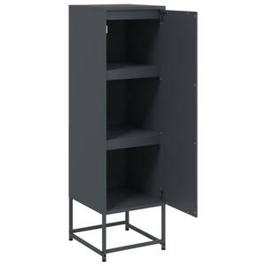 Highboard DE6966 Grau - Metall - 39 x 123 x 36 cm