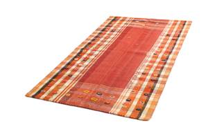 Tapis Jajim CCXXXII Rouge - Textile - 125 x 1 x 213 cm