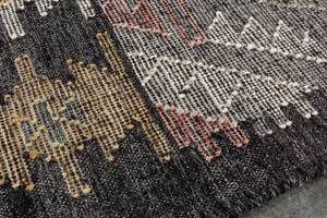 Teppich ETHNO Grau - Naturfaser - Textil - 230 x 1 x 160 cm