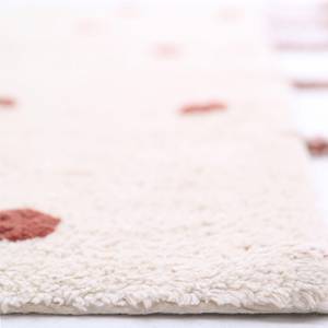 NÜMI Ambre tapis enfant à pois Ecru