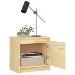 Nachttische 2er Set DE915 Braun - Massivholz - 40 x 40 x 31 cm