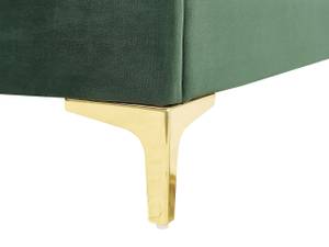 Lit double LIMOUX Vert foncé - Vert - 187 x 97 cm