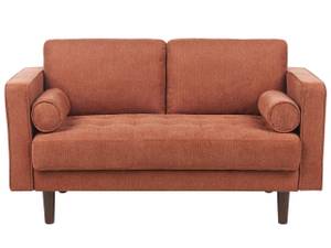 2-Sitzer Sofa NURMO Braun - Textil - 140 x 78 x 74 cm