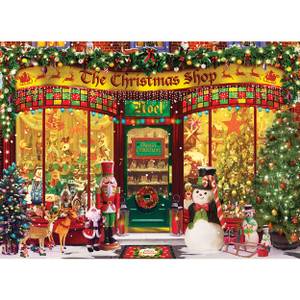 Puzzle Garry Walton The Christmas Shop Papier - 26 x 6 x 36 cm