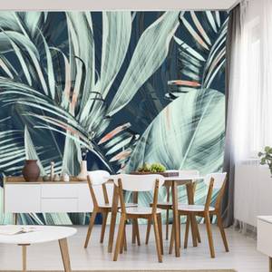 Papier Peint FEUILLES Tropicales Plantes 270 x 180 x 180 cm