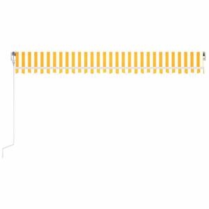 Markise 3006542-3 Weiß - Gelb - 300 x 1 x 500 cm