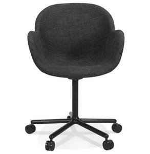 Fauteuil De Bureau ASTRA Noir - Métal - 59 x 85 x 59 cm