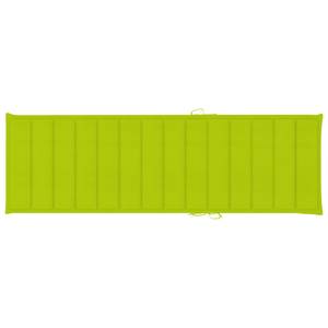 Coussin de chaise longue 3005774-2 Vert clair - Largeur : 60 cm