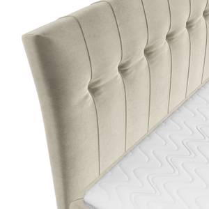 Boxspringbett Eola II Taschenfeder Beige - Breite: 180 cm