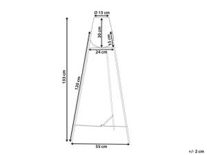 Stehlampen MENA Gold - Metall - 55 x 133 x 55 cm