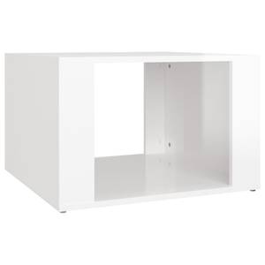 Nachttisch Weiß - Holzwerkstoff - 55 x 36 x 57 cm