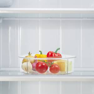Drehteller für Kühlschrank und Küche Kunststoff - 30 x 9 x 30 cm