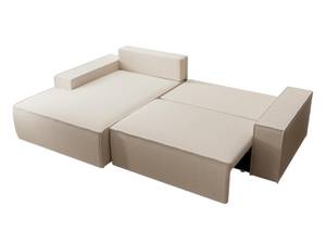 Schlafsofa AMELIA Beige - Textil - 167 x 85 x 267 cm