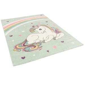 Kinder Teppich Maui Kids Einhorn Pastell 140 x 200 cm