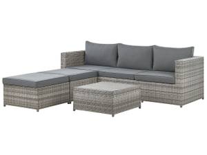 Lounge Set SABBIA 4-tlg Ecke davorstehend links