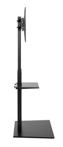 TV-Standfuß LUMFS16-46TD Schwarz - Metall - 70 x 142 x 52 cm