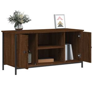 TV-Schrank D332 Eiche Schwarzbraun Dekor