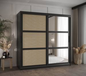 ARMOIRE À PORTES COULISSANTES PLECIONKA Largeur : 180 cm - Noir