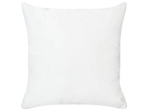 Coussin décoratif MALVA Rose foncé - Blanc - Textile - 45 x 15 x 45 cm