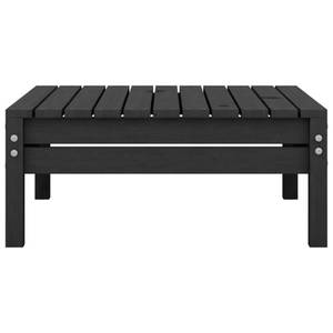 Garten-Lounge-Set Schwarz - Massivholz - Holzart/Dekor - 64 x 29 x 64 cm