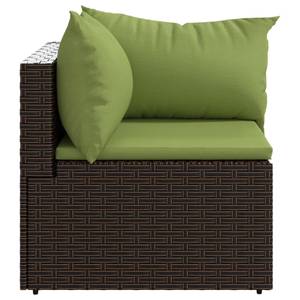 Ecksofa 3029629-4 (2er Set) Braun - Grün