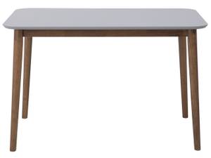 Esstischset MODESTO 5-tlg Braun - Grau - Massivholz - 118 x 73 x 77 cm