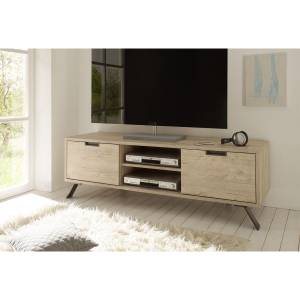 TV-Möbel Palma Beige - Holzwerkstoff - 50 x 51 x 156 cm